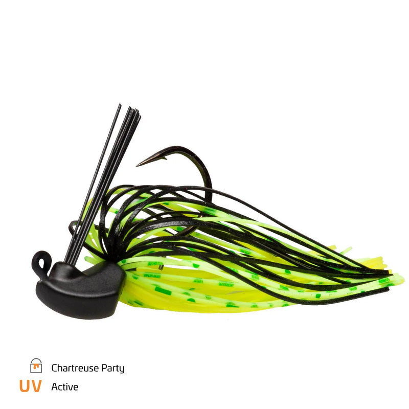 Zeck Skirted Jig Chartreuse Party -