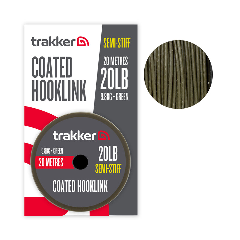 Trakker Semi Stiff Coated Hooklink 20m