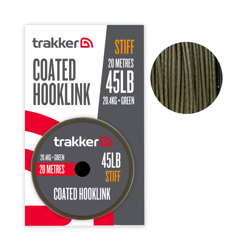 Trakker Stiff Coated Hooklink 20m