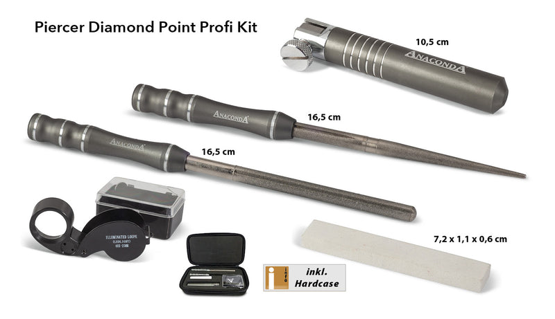ANACONDA Piercer Diamond Point Profi Kit