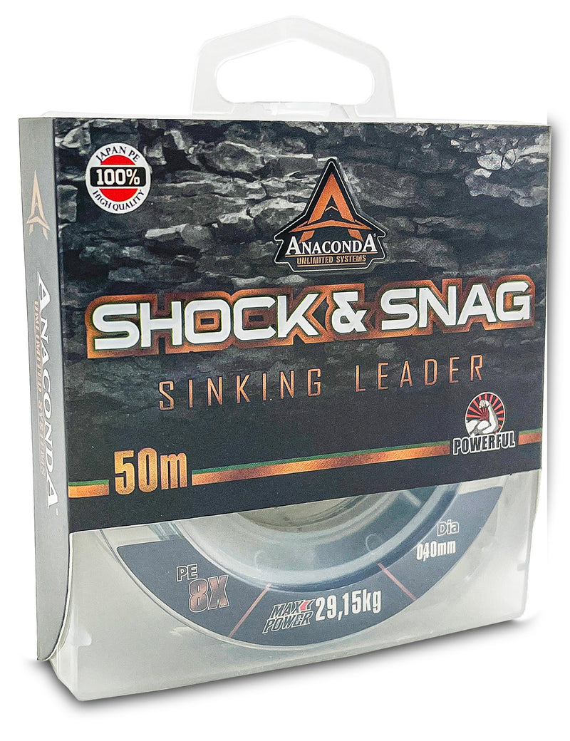 ANACONDA Skinking Shock & Snag Leader 50m