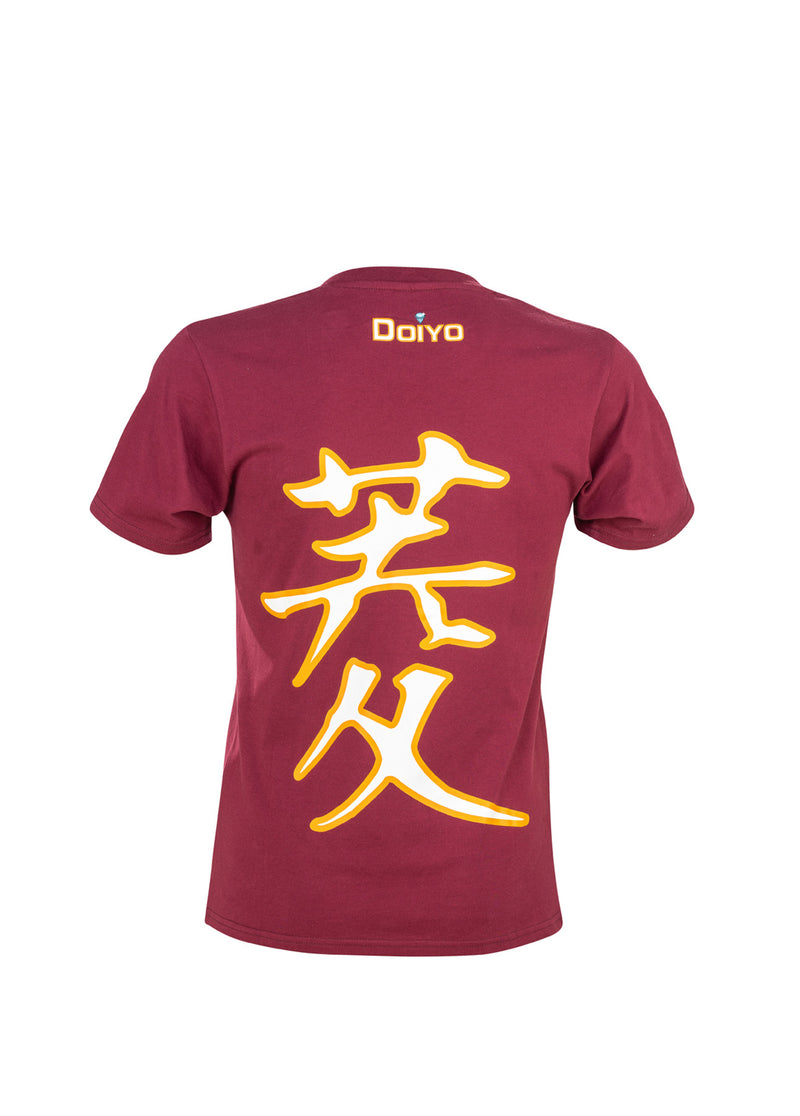 DOIYO T-Shirt Logo bordeaux