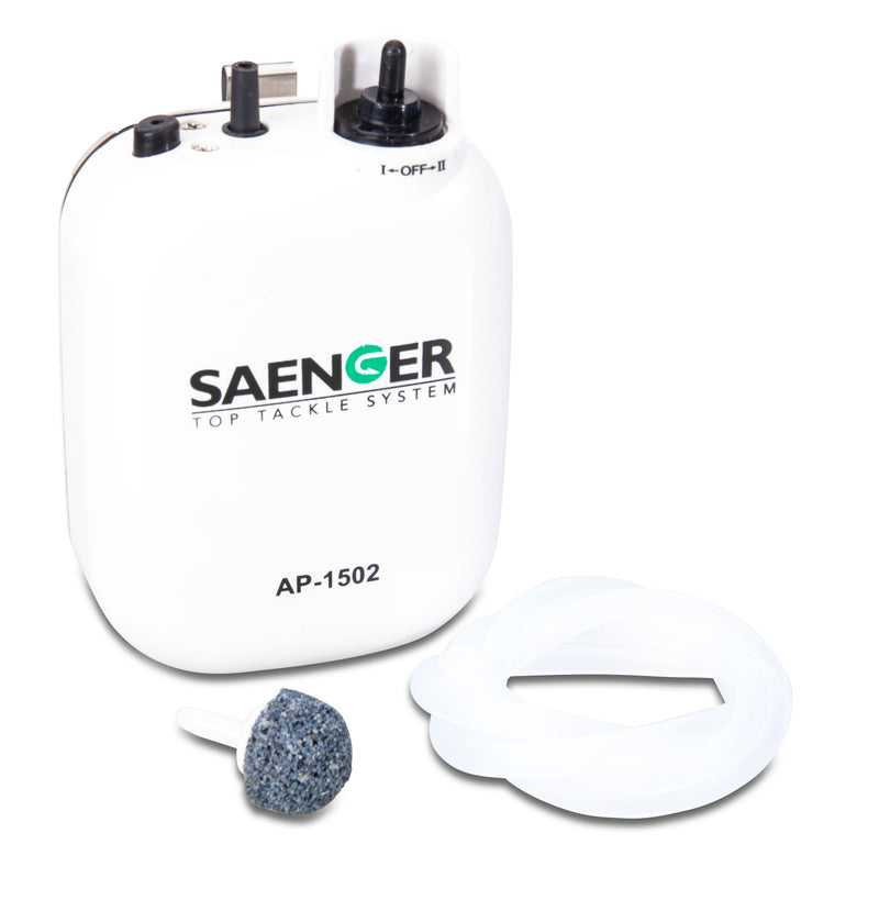 SAENGER Air Pump 1,5 V 2 Gang | Sauerstoffpumpe