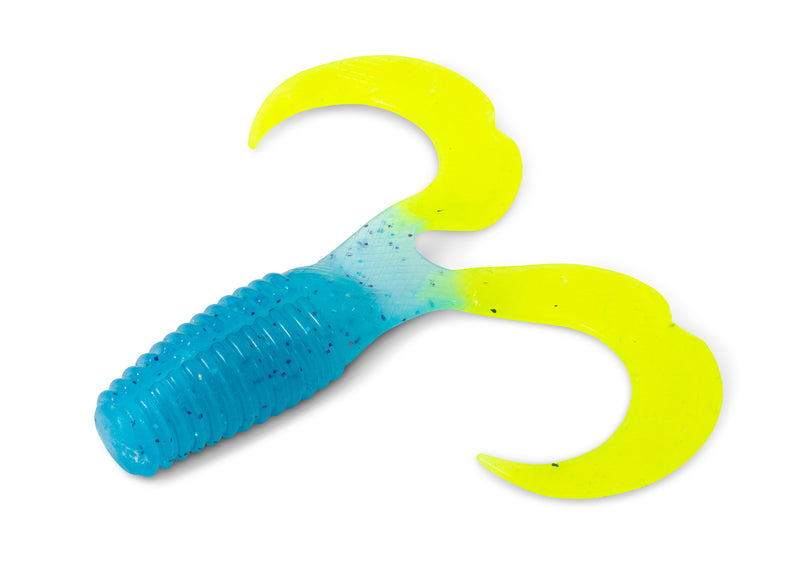 Moby Softbaits Curly One 12cm UV  | Gummitwister