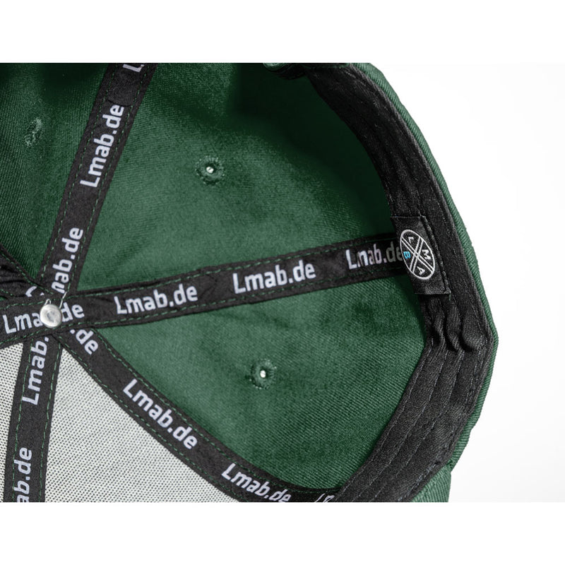 #LMAB Snapback Cap "Logo" Green