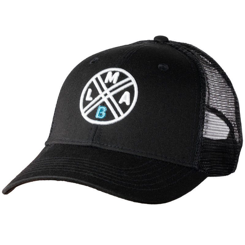 #LMAB Trucker Cap "Logo" Black White
