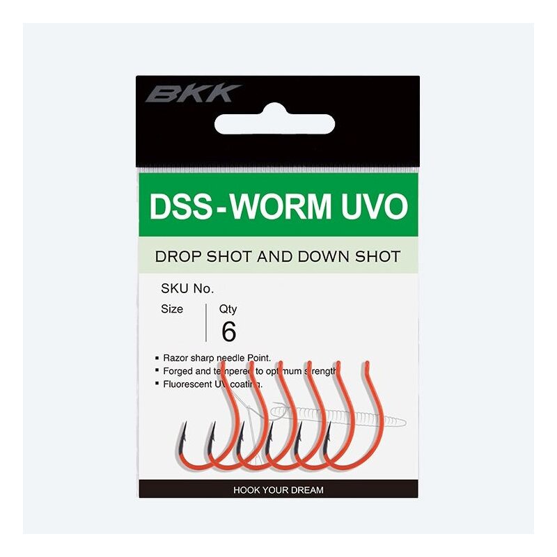 BKK DSS-WORM UV (Orange) / Dropshothaken