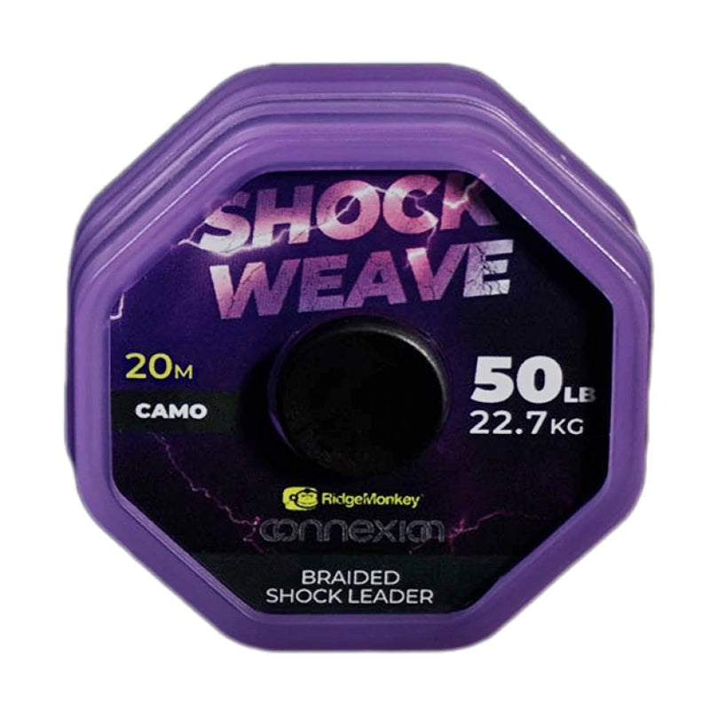 RidgeMonkey Connexion - Shock Weave Leader - Karpfenvorfachmaterial
