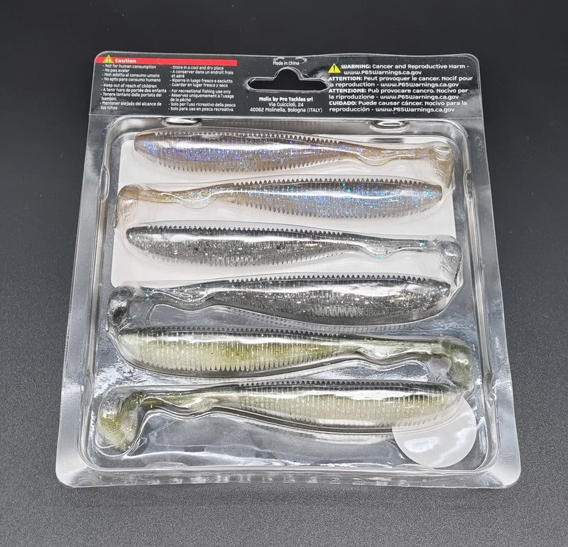 Molix RA Shad - Real Action Gummifisch 9,65cm Mixed Packs
