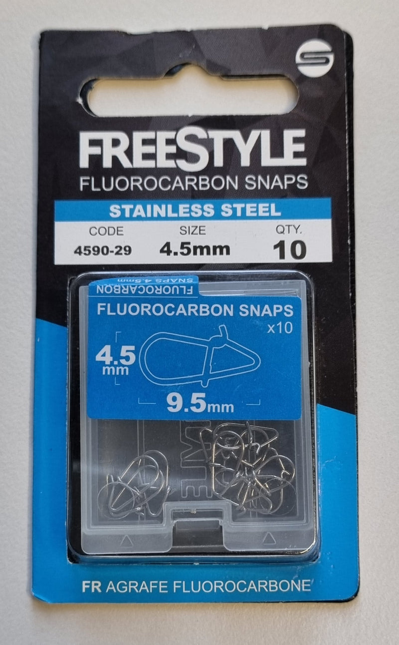 Spro Freestyle Stainless Fluoro Snaps