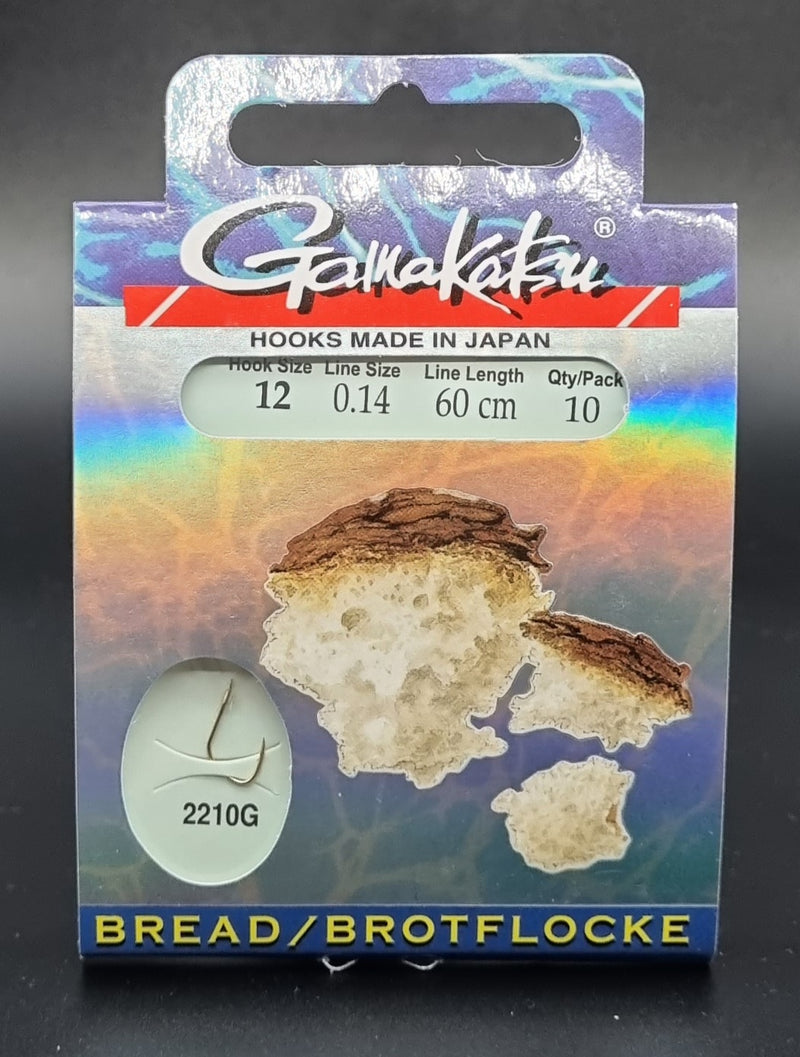 Gamakatsu Vorfachhaken 2210G Bread / Brotflocke 60cm