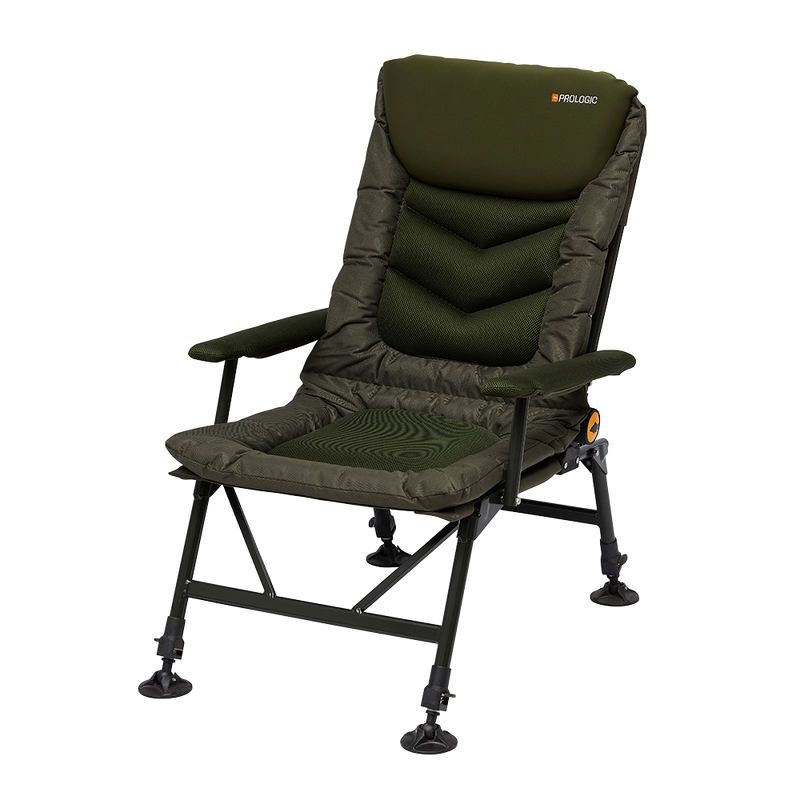 Prologic Relax Recliner Chair with Armrests | 140kg