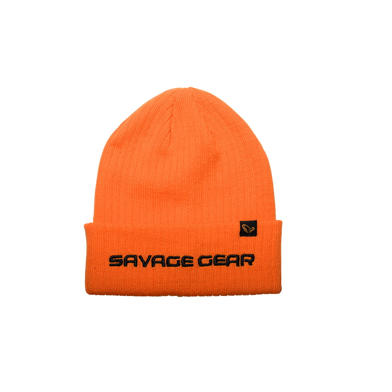 Savage Gear Fold-Up Beanie | One Size | Sun Orange