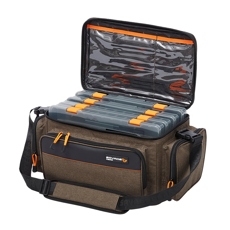 Savage Gear System Box Bag L 4 Boxes