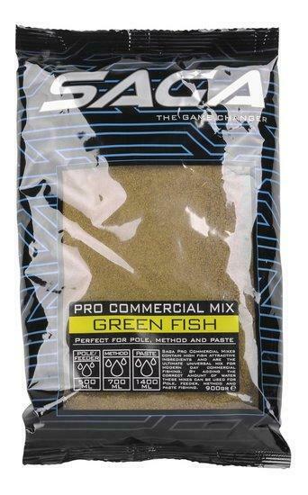 SAGA Pro Commercial Mix Green Fish 900g - Grundfutter