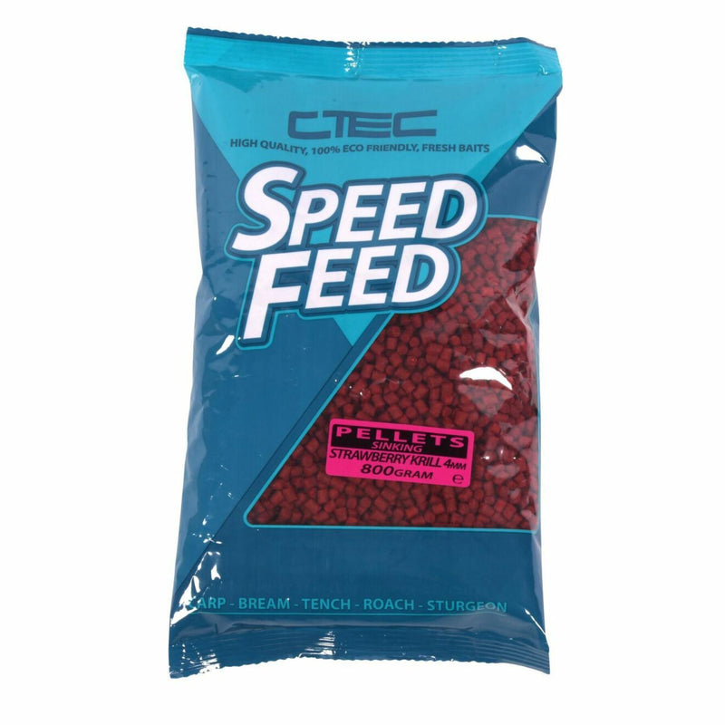 Spro C-Tec Speed Feed Strawberry-Krill Pellets - verschiedene Größen