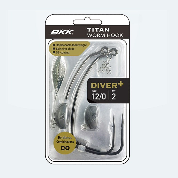 BKK Titan Diver+ - Kunststoffköderhaken