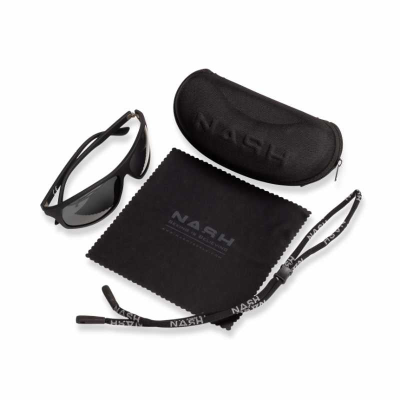 Nash Black Wraps - Yellow Lenses / Polarisationsbrille