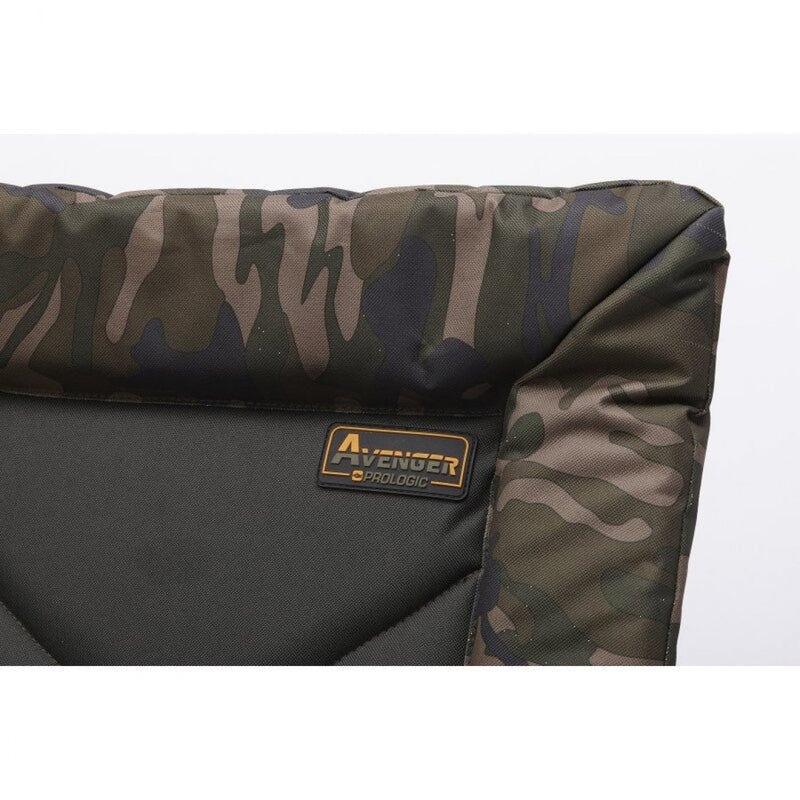 Prologic Avenger Comfort Camo Chair mit Armrest & Covers Stuhl / Karpfenstuhl