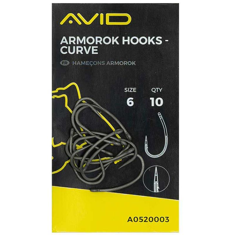 AVID Carp Armorok Hooks - Curve Size 6