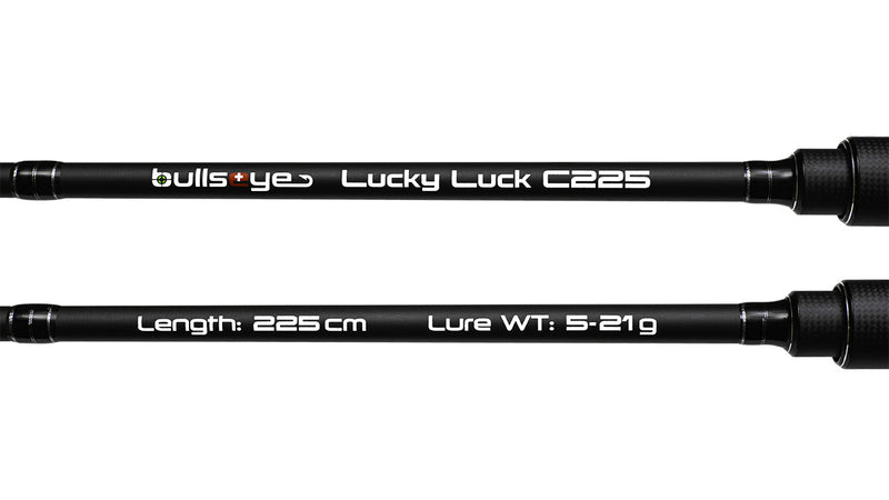 Bullseye Lucky Luck Cast 225 5-21g / Baitcastrute