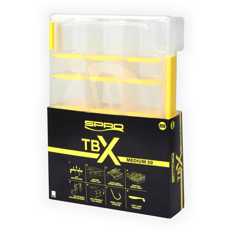 Spro TBX Medium 50 Clear / Köderbox