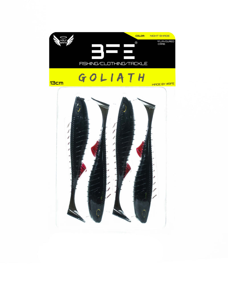 BFE Goliath 13cm 18g (4 Stück) / Gummifisch
