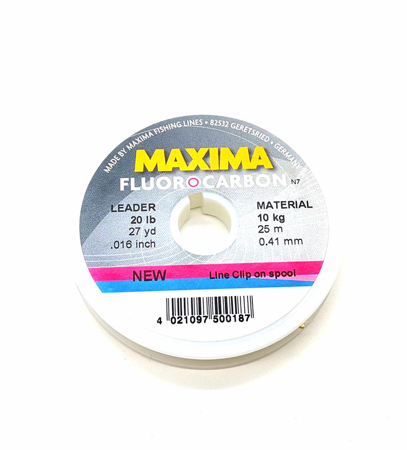 MAXIMA Fluorocarbon 25m 0,41mm 10,0kg