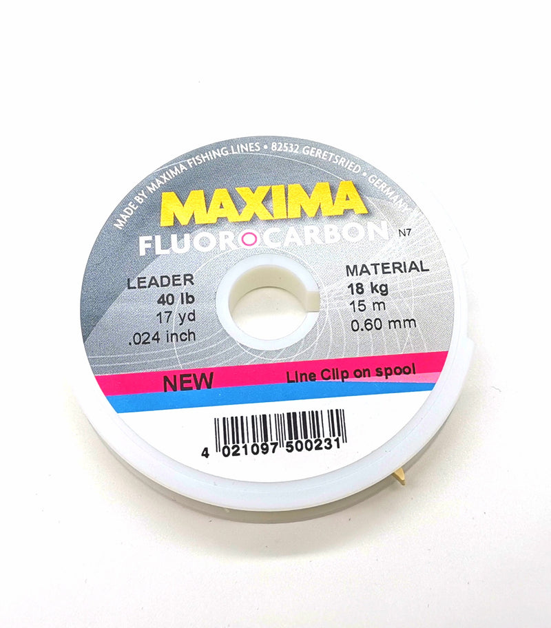 MAXIMA Fluorocarbon 15m 0,60mm 18,0kg