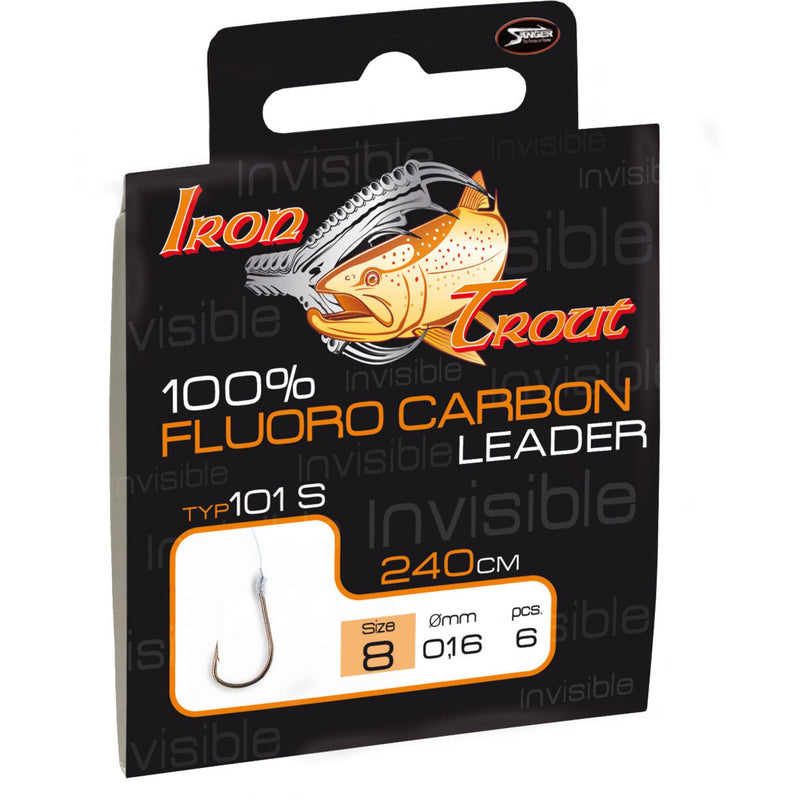 Iron Trout Fluoro Carbon Leader 101S / Forellenhaken