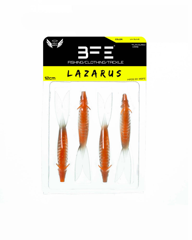 BFE Lazarus 12cm 8g (4 Stück) / Gummifisch