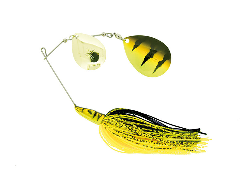 Molix Pike Spinnerbait Double Colorado 28g 6/0 Black Tiger
