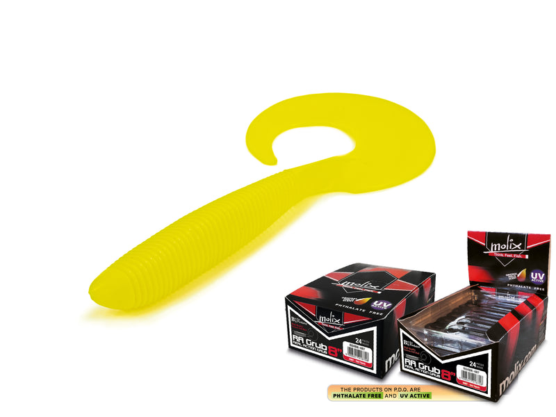 Molix RA Grub 8 Real Action 20,3cm - Gummfisch / Twister