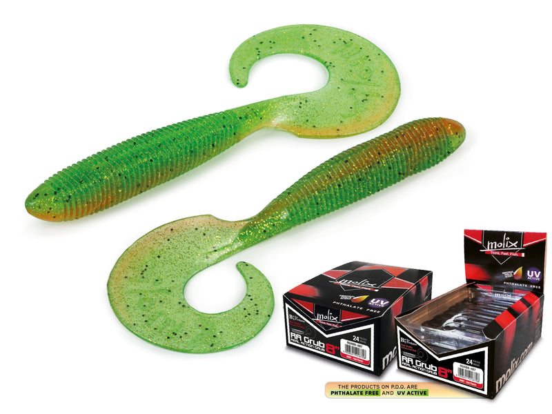 Molix RA Grub 8" Real Action 20,3cm - Gummfisch / Twister