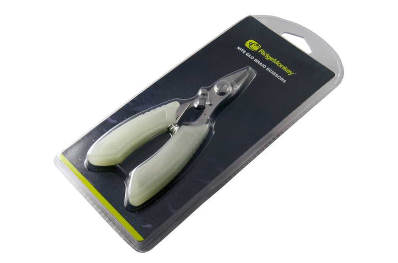 RidgeMonkey Nite-Glo Braid Scissors (Schere)