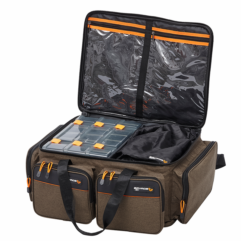 Savage Gear System Box Bag XL 3 Boxes 25x67x46cm 59L / Spinntasche