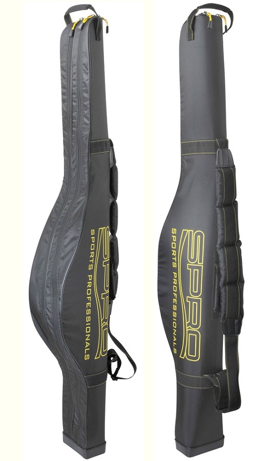 Spro Semi Hard Big Belly Rod Case Black 150cm / Rutentasche