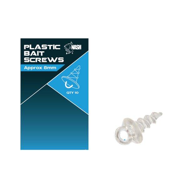 NASH Plastic Bait Screws / Gewinde-Köder-Schraube