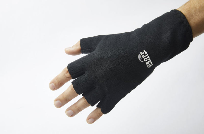Geoff Anderson AirBear Handschuh Fleece - Schwarz / Fingerlos