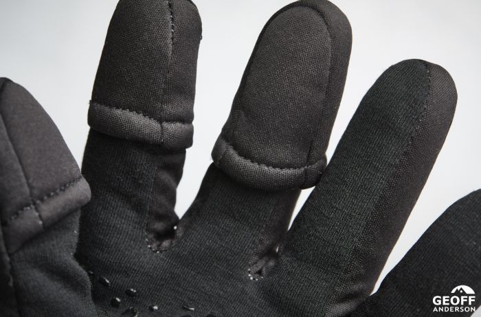 Geoff Anderson AirBear Finger klappbar wetterfest- Schwarz / Handschuh