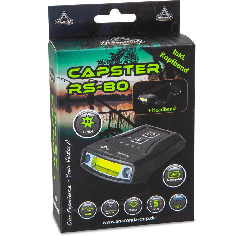 Anaconda Capster RS-80 | Kopflampe für Cap