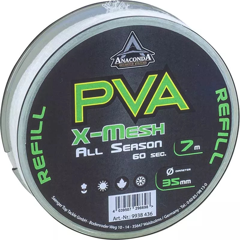 Anaconda All Season PVA X-Mesh Refill | 7m | 35mm