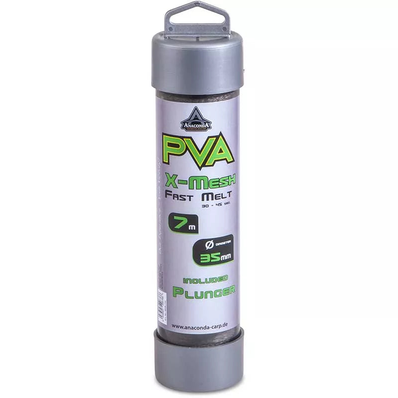 Anaconda Fast Melt PVA X-Mesh Funnel + Plunger System |  7m | 35mm