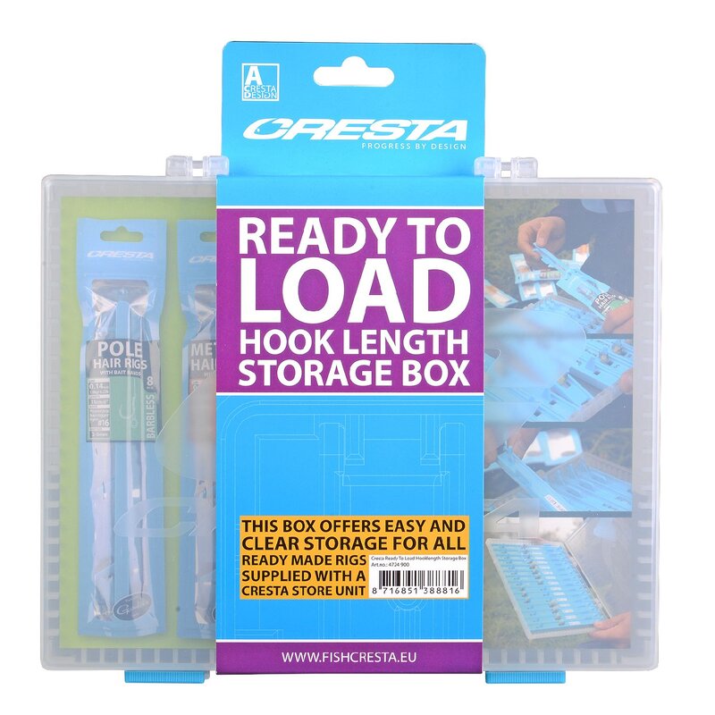 CRESTA Ready to Load Hook Length Storage Box / Vorfachbox