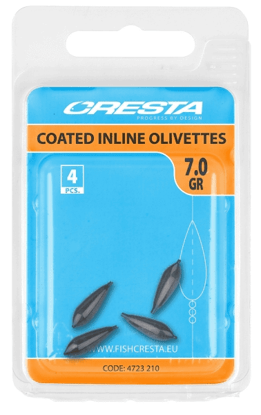 CRESTA Coated Inline Olivettes / Olivenblei