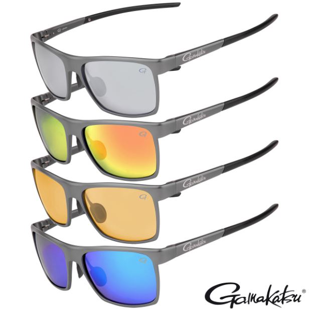 Gamakatsu G-Glasses Alu / Sonnenbrille - Polarisationsbrille