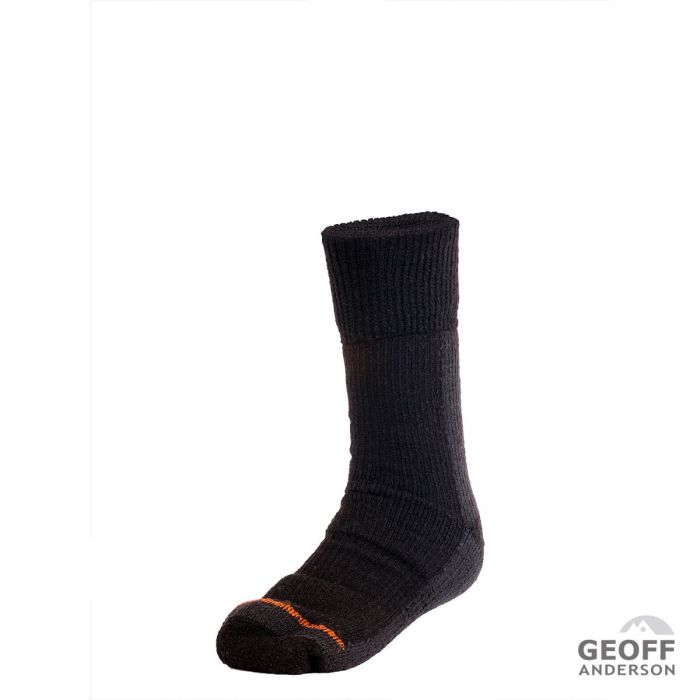 Geoff Anderson Woolly Socken - Schwarz/Grau