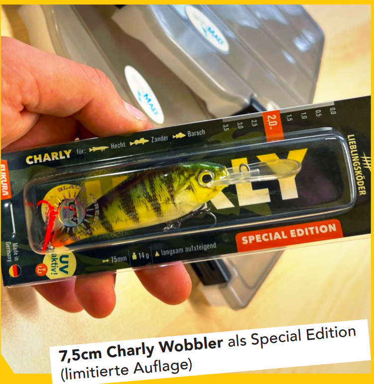 Lieblingsköder Wobbler - Special Edition Charly 7,5cm (limited)