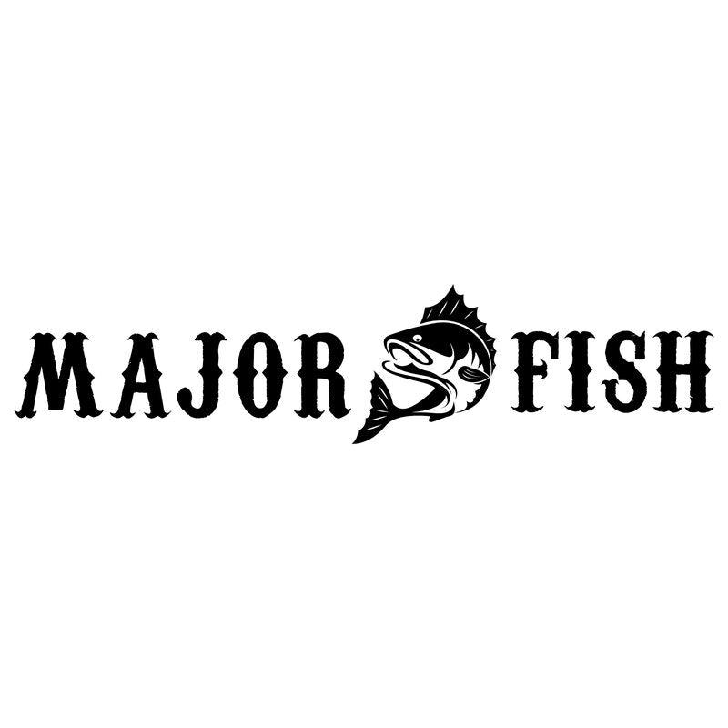 Major Fish V Snap Stainless Steel