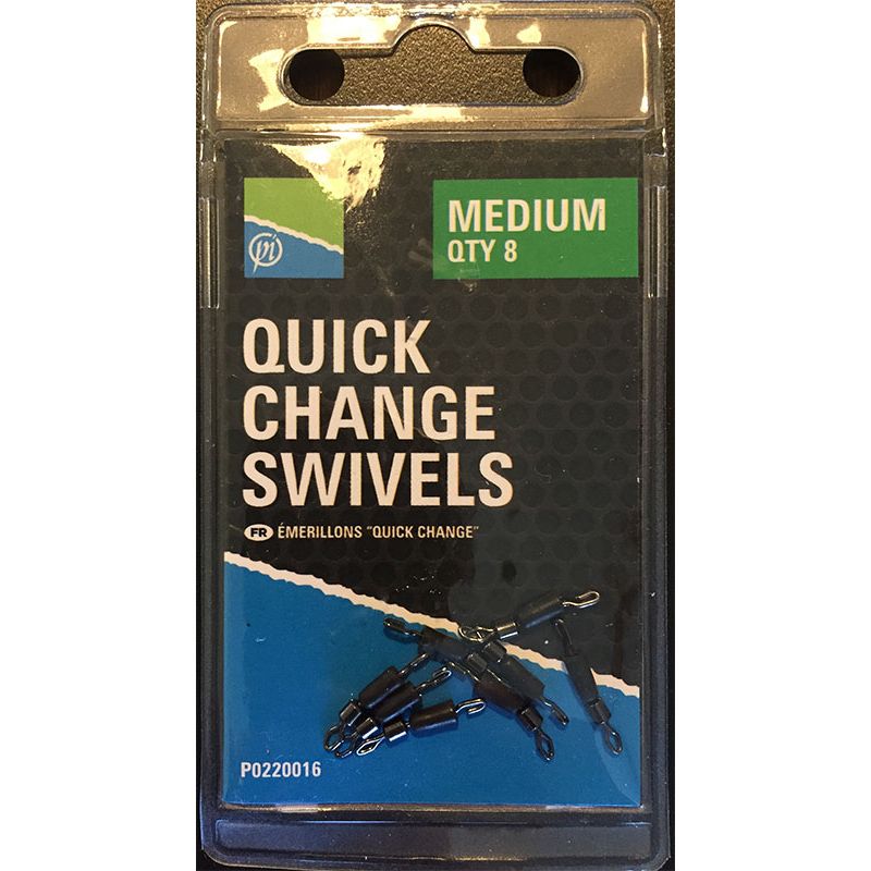 Preston Quick Change Swivels / Vorfachwirbel